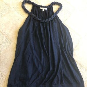 4/$20. Mattie M. Navy Tank.  Dressy!  Sexy!